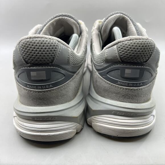 New Balance 990v6 Running Shoes Mens Size 12.5 D Gray Suede Made In USA Sneakers - Picture 4 of 11